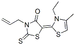 3-Allyl-5-(3-ethyl-4-methyl-2-thiazolinylidene)rhodanine Structure,203785-75-5Structure