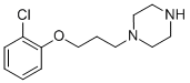 1-[3-(2-Chlorophenoxy)-propyl]-piperazine Structure,20383-86-2Structure