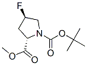 N-Boc-trans-4-fluoro-L-proline methyl ester Structure,203866-18-6Structure