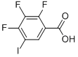 5-Iodo-2,3,4-trifluorobenzoic acid Structure,203916-59-0Structure