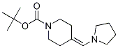 Tert-butyl4-(pyrrolidin-1-ylmethylene)piperidine-1-carboxylate Structure,203934-58-1Structure