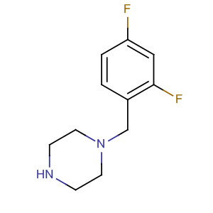 1-(2,4-Difluorobenzyl)piperazine Structure,204013-06-9Structure