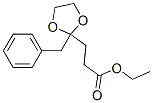 Ethyl 2-benzyl-1,3-dioxolane-2-propionate Structure,20416-12-0Structure