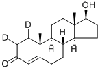 (17B)-17-hydroxy-androst-4-en-3-one-1,2-d2 Structure,204244-83-7Structure