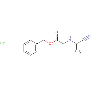 Benzyl 2-(1-cyanoethylamino)acetate hydrochloride Structure,204453-15-6Structure