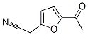 2-Furanacetonitrile, 5-acetyl-(9ci) Structure,204763-21-3Structure