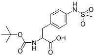 L-Phenylalanine, N-[(1,1-dimethylethoxy)carbonyl]-4-[(methylsulfonyl)amino]- Structure,204856-74-6Structure