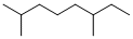 2,6-Dimethyloctane Structure,2051-30-1Structure