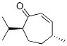 2-Cyclohepten-1-one,4-methyl-7-(1-methylethyl)-,trans-(9ci) Structure,205177-21-5Structure