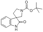 2-Oxo-1,2-dihydro-spiro[indole-3,3-pyrrolidine]-1-carboxylic acid tert-butyl ester Structure,205383-87-5Structure