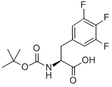 Boc-3,4,5-trifluoro-L-phenylalanine Structure,205445-54-1Structure