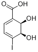 (2R,3r)-1-carboxy-4-iodo-2,3-dihydroxycyclohexa-4,6-diene Structure,205503-96-4Structure