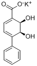 (2R,3S)-1-Carboxy-4-phenyl-2,3-Dihydroxycyclohexa-4,6-Diene Potassium Salt Structure,205503-99-7Structure