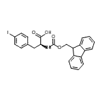 Fmoc-D-Phe(4-I)-OH Structure,205526-29-0Structure