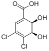 (2R,3r)-1-carboxy-4,5-dichloro-2,3-dihydroxycyclohexa-4,6-diene Structure,205587-32-2Structure