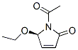 2H-pyrrol-2-one, 1-acetyl-5-ethoxy-1,5-dihydro-, (r)-(9ci) Structure,205656-67-3Structure