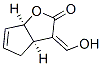 2H-cyclopenta[b]furan-2-one, 3,3a,4,6a-tetrahydro-3-(hydroxymethylene)-, cis-(9ci) Structure,205673-22-9Structure