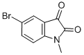 5-Bromo-1-methyl-1h-indole-2,3-dione Structure,2058-72-2Structure