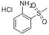 2-Methylsulphonylaniline Hydrochloride Structure,205985-95-1Structure