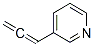 Pyridine, 3-(1,2-propadienyl)-(9ci) Structure,205991-38-4Structure