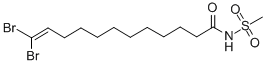 12,12-Dibromo-n-(methylsulfonyl)-11-dodecenamide Structure,206052-03-1Structure