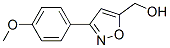 (3-(4-Methoxyphenyl)isoxazol-5-yl)methanol Structure,206055-86-9Structure