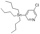 3-Chloro-5-(tributylstannyl)pyridine Structure,206115-67-5Structure