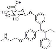 N-desmethyl-3-hydroxy tamoxifen o-beta-d-glucuronide Structure,206440-83-7Structure