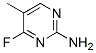 Pyrimidine, 2-amino-4-fluoro-5-methyl- (8ci) Structure,20655-09-8Structure