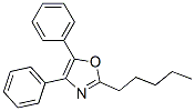 2-Pentyl-4,5-diphenyloxazole Structure,20662-96-8Structure