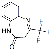 4-(Trifluoromethyl)-1,3-dihydro-2H-1,5-benzodiazepin-2-one Structure,2070-87-3Structure