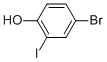 4-Bromo-2-iodophenol Structure,207115-22-8Structure