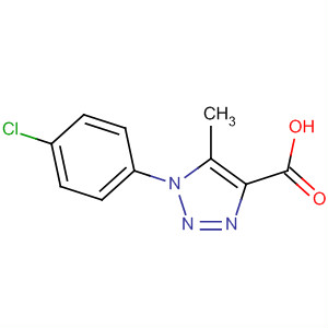 1-(4-Chlorophenyl)-5-methyl-1h-1,2,3-triazole-4-carboxylicacid Structure,20725-33-1Structure