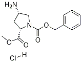 (2S,4s)-1-cbz-4-amino pyrrolidine-2-carboxylic acid methyl ester Structure,207304-86-7Structure