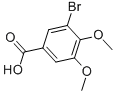 3-Bromo-4,5-dimethoxybenzoic acid Structure,20731-48-0Structure