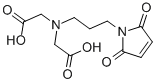 N-(carboxymethyl)-n-[3-(2,5-dihydro-2,5-dioxo-1H-pyrrol-1-yl)propyl]-glycine Structure,207613-06-7Structure