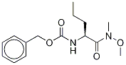 [(1S)-1-[(methoxymethylamino)carbonyl]butyl]carbamic acid benzyl ester Structure,207728-22-1Structure