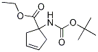 Ethyl 1-(boc-amino)-3-cyclopentenecarboxylate Structure,207729-00-8Structure