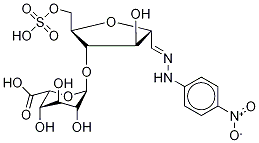 2,5-Anhydro-4-o-alpha-l-idopyranuronosyl-d-mannose 1-[(4-nitrophenyl)hydrazone] 6-(hydrogen sulfate) Structure,208049-20-1Structure