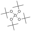 Zirconium(IV) tert-butoxide Structure,2081-12-1Structure