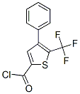 4-Phenyl-5-(trifluoromethyl)-2-thiophenecarbonyl chloride Structure,208108-75-2Structure