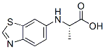 Alanine, n-6-benzothiazolyl-(9ci) Structure,208331-30-0Structure