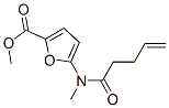 2-Furancarboxylic acid, 5-[methyl(1-oxo-4-pentenyl)amino]-, methyl ester (9ci) Structure,208334-95-6Structure