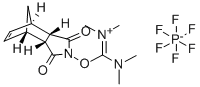 HNTU 2-(endo-5-norbornene-2,3-dicarboxymido)-1,1,3,3- tetramethyluroniumhexafluorophosphate Structure,208462-94-6Structure