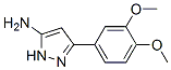 5-(3,4-Dimethoxy-phenyl)-2H-pyrazol-3-ylamine Structure,208519-08-8Structure