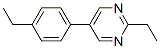 Pyrimidine, 2-ethyl-5-(4-ethylphenyl)- (9ci) Structure,208709-64-2Structure