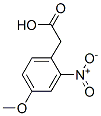 Benzeneacetic acid, 4-methoxy-2-nitro- Structure,20876-30-6Structure