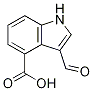 3-Formyl-1h-indole-4-carboxylic acid Structure,208772-46-7Structure