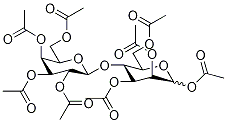 4-O-beta-galactopyranosyl-d-mannopyranose-octaacetate Structure,20880-65-3Structure