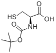 Boc-Cys-OH Structure,20887-95-0Structure